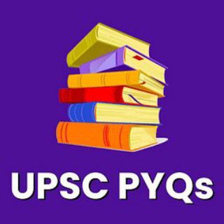 Logo saluran telegram upsc_pyqss — UPSC Previous Year Questions (PYQs) Solved PDFs 📝