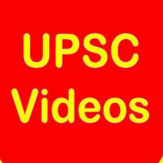 Logo of telegram channel upsc_videos_optional_videos — UPSC