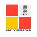 Logo saluran telegram upsc_toppers_club — UPSC TOPPERS CLUB