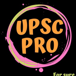 Logo of telegram channel upscproforsure — UPSC PRO