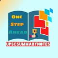 Logo saluran telegram upscsummarynotes — UPSC Summary Notes