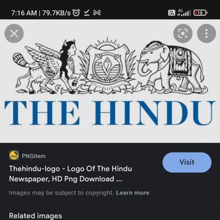 Logo of telegram channel upscthehindupdf — The Hindu current affairs