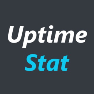 Логотип телеграм канала @uptimestat — UptimeStat.net - информация о сбоях