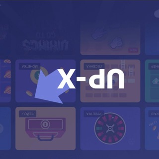 Логотип телеграм канала @upx_kanal — UP-X bezdep