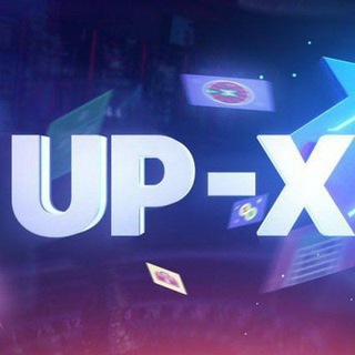 Логотип телеграм канала @upxer_promo — UP-X ПРОМОКОДЫ V3