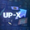 Логотип телеграм канала @upxrobotbot — UP-X ПРОМОКОДЫ