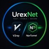 Логотип телеграм канала @urexnet — اینترنت آزاد | UREX