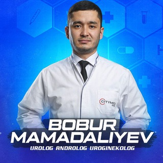 Telegram channel UROLOG BOBUR MAMADALIYEV logo