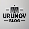 Telegram channel Urunov's blog logo