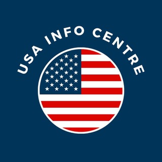 Логотип телеграм канала @usa_infocentre — USA INFO CENTRE 🇺🇸