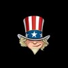 Logo of telegram channel usamcoin — $USAM - meme freedom spirit’s fate 🗽