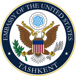 Logo of telegram channel usauzbekistan — U.S. Embassy Tashkent