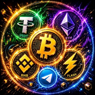 Telegram channel FLASH BITCOIN CRYPTO ETH logo