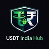Logo of telegram channel usdtindiahub — USDT India Hub