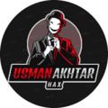 Telegram channel U S M A N | A K H T A R | H A X logo