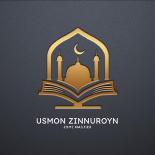Telegram kanalining logotibi usmon_zinnuroyn — USMON ZINNUROYN