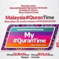 Logo saluran telegram usrahmyqurantime — USRAH #MYQURANTIME