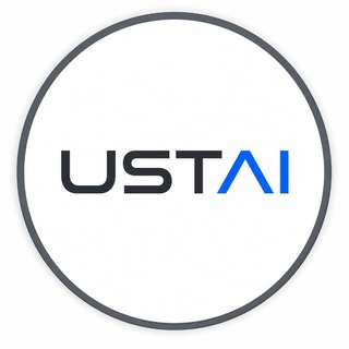 Telegram channel USTAI | Apple & AI logo