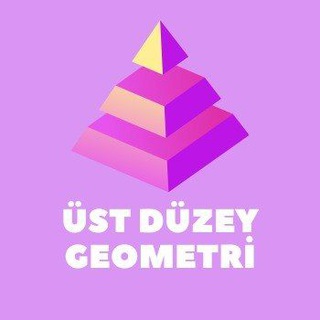 Лагатып тэлеграм-канала ustduzeygeo — ÜstDüzey Geometri