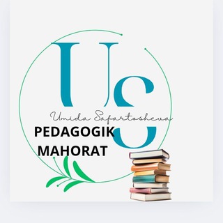 Telegram channel Ustoz siz uchun logo