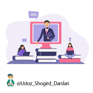 Telegram kanalining logotibi ustozshogird_darslari — Ustoz-Shogird Darslari