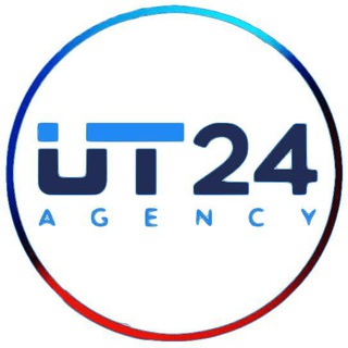 Логотип телеграм канала @ut24agency — Создание сайта