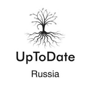 Логотип телеграм канала @utd_russia — UpToDate | Русский АпТуДейт | Сервисы для врачей и исследователей