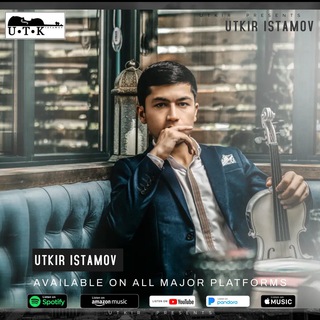 Telegram kanalining logotibi utk_skripka — Utkir Istamov 🎻(Скрипач)