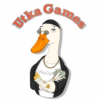 Логотип телеграм канала @utkagames — Utka Games