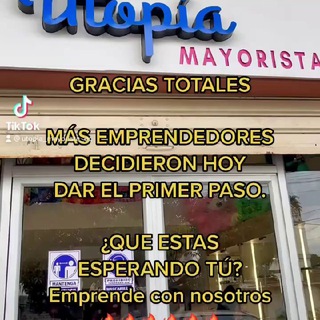 Telegram channel UTOPIA MAYORISTA logo