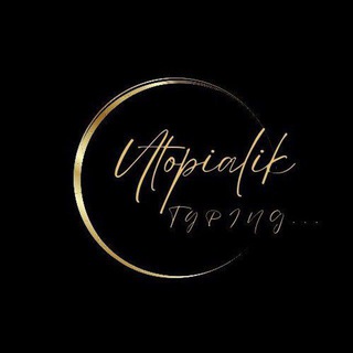 Telegram kanalining logotibi utopialik_typing — Utopialik