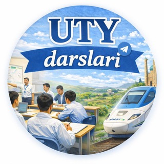 Telegram kanalining logotibi uty_darslari — «UTY» darslari