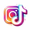 Telegram channel بيع حسابات تيكتوك تيك توك logo