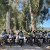 Логотип телеграм канала @uventure — UVENTURE Мототуры по миру 🏍🌍