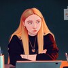 Логотип телеграм канала @uxdasha — Даша в мире UX/CX