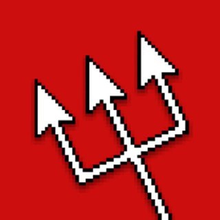 Логотип телеграм канала @uxfromhell — Адовый UX