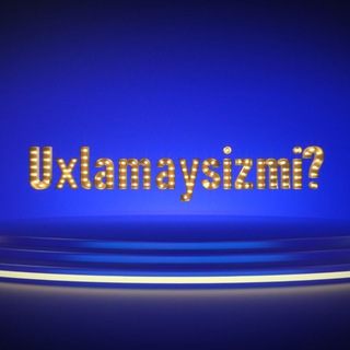 Telegram kanalining logotibi uxlamaysizmi_official — Uxlamaysizmi_official