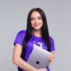 Логотип телеграм канала @uxui_chernoova — UX/UI-дизайн с Ольгой Черновой