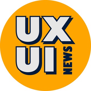 Логотип телеграм канала @uxuinews — UX UI NEWS | UI UX | WEB | DESIGN