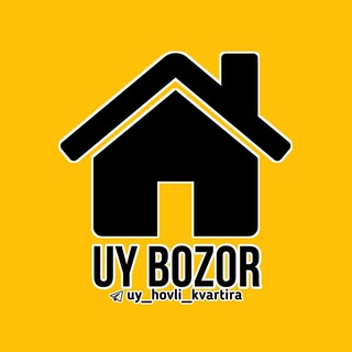 Logo saluran telegram uy_hovli_kvartira — Uy bozor 🏡
