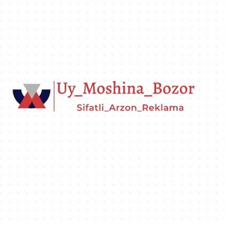 Telegram kanalining logotibi uy_moshinasavdo — Uy va Moshina E’lonlari UZB