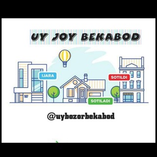 Telegram kanalining logotibi uybozorbekabod — UY JOY BEKABOD🏘🏢