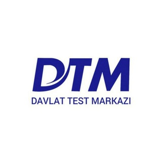 Telegram kanalining logotibi uz_dtm — Dtm.uz | Davlat test markazi