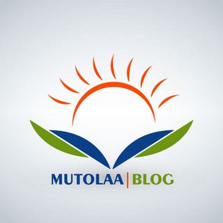 Telegram channel MUTOLAA | BLOG logo