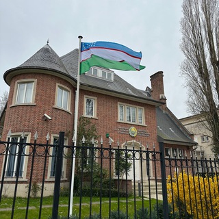 Telegram kanalining logotibi uzbbenelux — Emb of Uzbekistan to EU & Benelux
