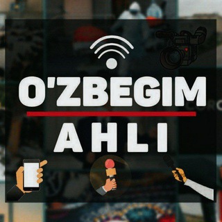 Telegram channel O‘zbegim Ahli | Rasmiy logo