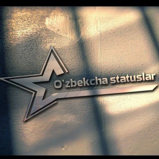 Telegram kanalining logotibi uzbekcha_statuslarr — O'zbekcha statuslar
