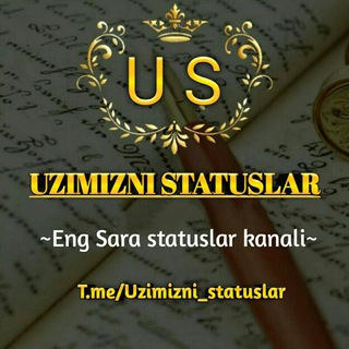Telegram kanalining logotibi uzimizni_statuslar — UZIMIZNI STATUSLAR🌸
