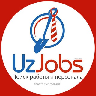 Telegram kanalining logotibi uzjobsuz — UzJobs.uz