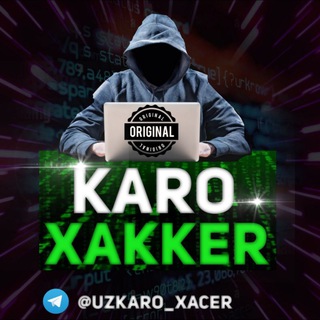 Logo saluran telegram uzkaro_xacer — Xacer KARO